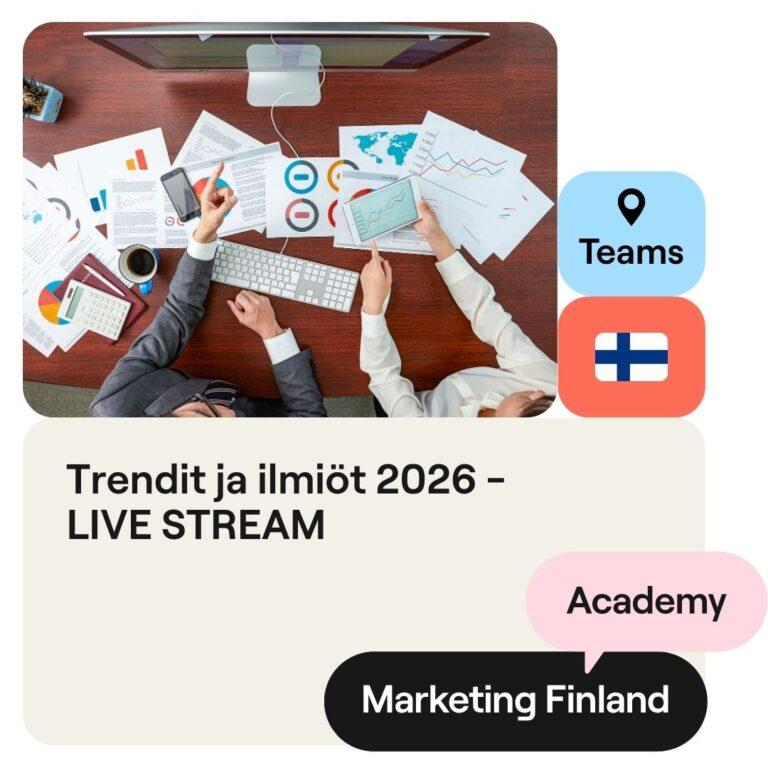 Markkinoinnin ja viestinnän trendit 2026